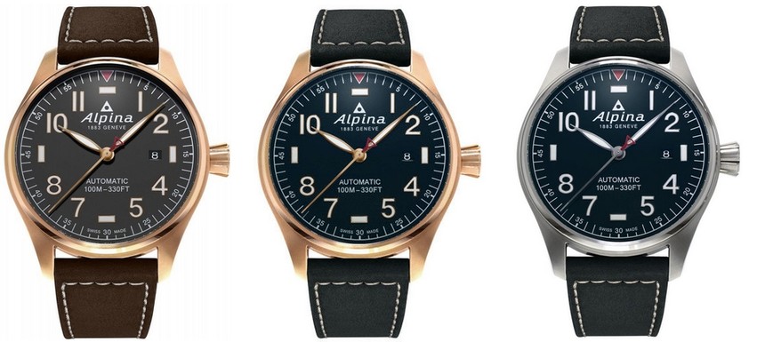 Tři nové barevné kombinace Alpina Startimer Pilot Al-525